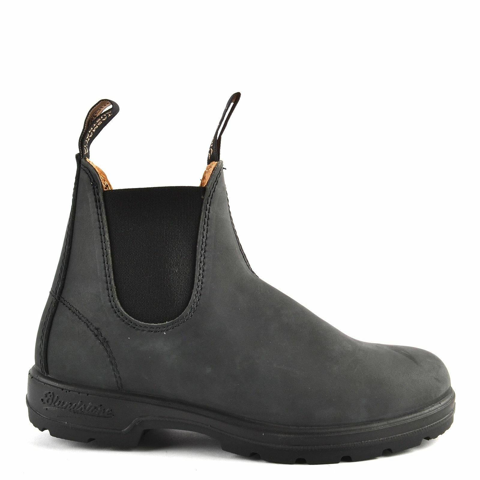New Blundstone Style 587 Rustic Black Leather Boots For Women